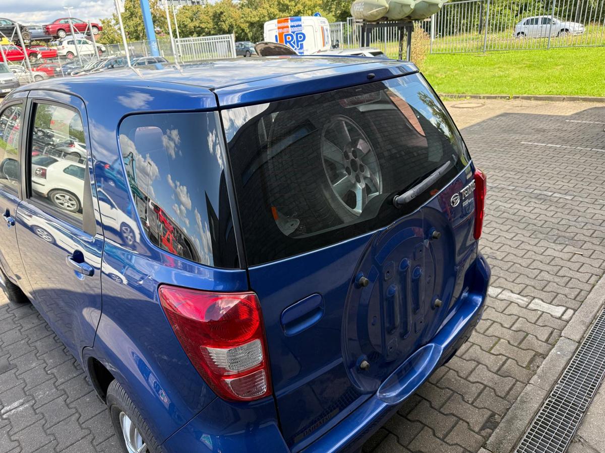 Daihatsu Terios II J2 original Heckklappe Hecktür B58 Blue Pearl Rohbau BJ07